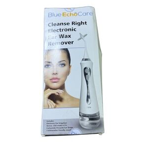 Blue Echo Care Cleanse Right Electronic Ear Wax Remover Device‎ Kit